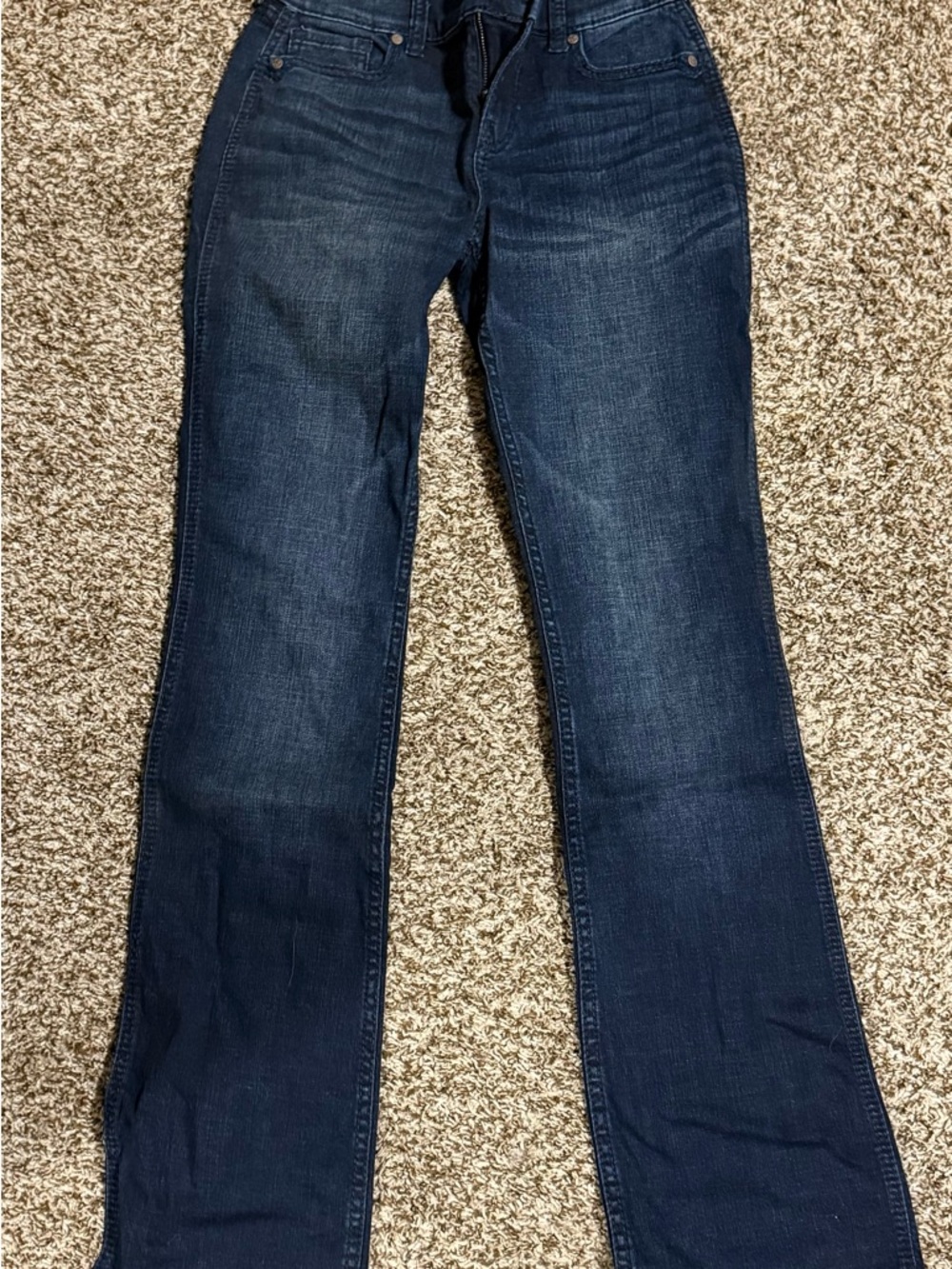 Shyanne Dark Blue Flare Jeans